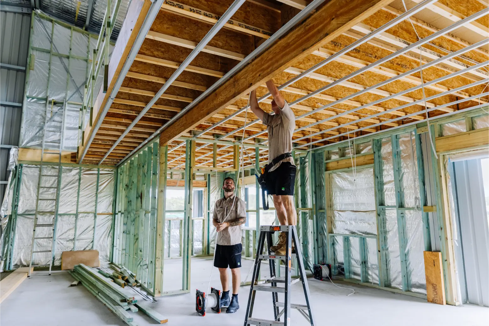 Licensed electrical fit-out work
